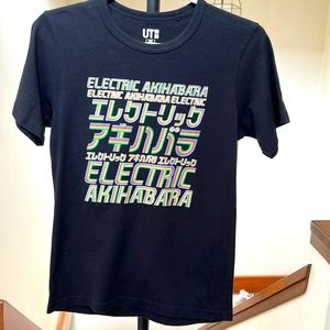 Uniqlo UT Nippon Omiyage Electric Akihabara Unisex Graphic SS Crew T-shirt XXS